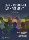 Cover: Human Resource Management - Pearson Education Limited