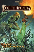 Cover: Pathfinder RPG Rage of Elements (P2) - Paizo Publishing, LLC