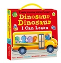 Cover: Dinosaur, Dinosaur I Can Learn 4-Book Boxed Set with Stickers - Tiger Tales