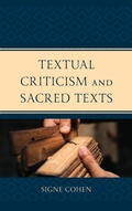 Cover: Textual Criticism and Sacred Texts - Lexington Books