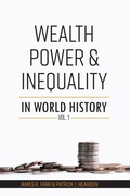 Cover: Wealth, Power and Inequality in World History Vol. 1 - Cognella, Inc