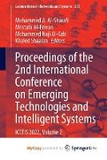 Cover: Proceedings of the 2nd International Conference on Emerging Technologies and Intelligent Systems - Springer