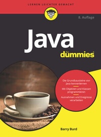 Abbildung von: Java für Dummies - Wiley-VCH
