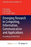 Cover: Emerging Research in Computing, Information, Communication and Applications - Springer