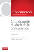 Cover: Grands arrets du droit de la concurrence - Institute of Competition Law