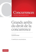 Cover: Grands arrets du droit de la concurrence - Institute of Competition Law