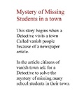 Cover: Mystery of Missing Students In a Town - Blurb