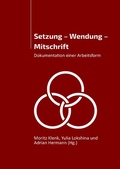 Cover: Setzung - Wendung - Mitschrift - epubli