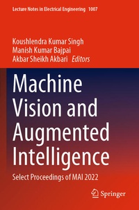Enlarge image Cover: Machine Vision and Augmented Intelligence - Springer