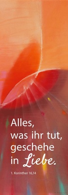 Abbildung von: Jahreslosung 2024 - Lesezeichen 10er Set - adeo Verlag
