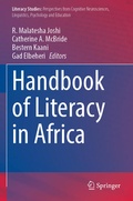 Cover: Handbook of Literacy in Africa - Springer
