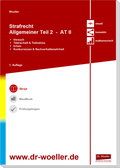 Cover: Skript - Strafrecht Allgemeiner Teil 2 - AT II - Dr. Woeller Fachverlag
