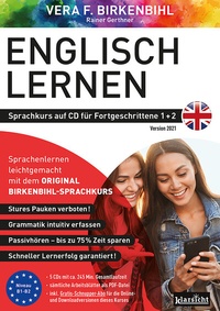 Abbildung von: Englisch lernen für Fortgeschrittene 1+2 (ORIGINAL BIRKENBIHL) - Klarsicht Verlag