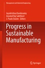 Cover: Progress in Sustainable Manufacturing - Springer