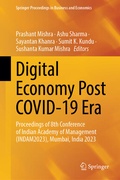 Cover: Digital Economy Post COVID-19 Era - Springer