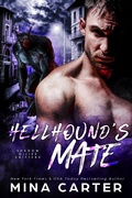Cover: Hellhound's Mate (Shadow Cities Shifters, #6) - Mina Carter