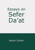 Cover: Essays on Sefer Da'at - Lulu Publishing Services
