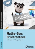 Cover: Mathe-Doc: Bruchrechnen 5./6. Klasse - Persen Verlag