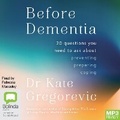 Cover: Before Dementia - Bolinda Audio Books