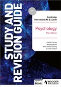 Cover: Cambridge International AS/A Level Psychology Study and Revision Guide Third Edition - Hodder Education