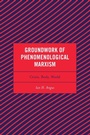 Cover: Groundwork of Phenomenological Marxism - Lexington Books