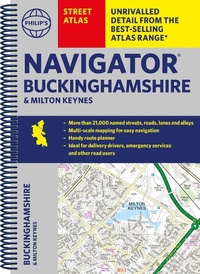 Abbildung von: Philip's Navigator Street Atlas Buckinghamshire and Milton Keynes - Philip's