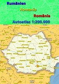 Cover: Rum&auml;nien Autoatlas, Stra&szlig;enatlas 2023/2024 1:200.000 (Rom&acirc;nia) - Tredition
