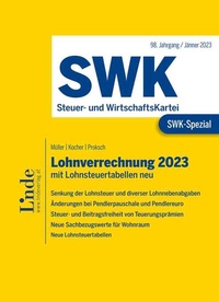 Abbildung von: SWK-Spezial Lohnverrechnung 2023 - Linde