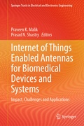 Cover: Internet of Things Enabled Antennas for Biomedical Devices and Systems - Springer