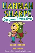 Cover: Hannah Sharpe, Cartoon Detective - Little, Brown Books for Young Readers