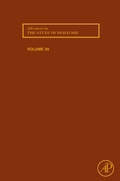 Cover: Advances in the Study of Behavior: Volume 38 - Academic Press