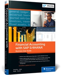 Abbildung von: Financial Accounting with SAP S/4HANA: Business User Guide - SAP PRESS
