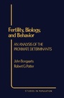 Cover: Fertility, Biology, and Behavior - Academic Press