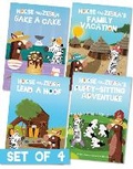 Cover: Horse and Zebra (Set of 4) - Jolly Fish Press