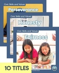 Cover: Civic Skills and Values (Set of 10) - Little Blue Readers