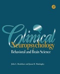Cover: Clinical Neuropsychology - Academic Press