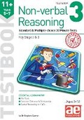 Cover: 11+ Non-verbal Reasoning Year 5-7 Testbook 3 - Accelerated Education Publications Ltd