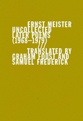 Cover: Uncollected Later Poems (19681979) - Wave Books