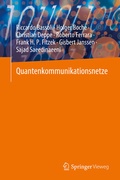 Cover: Quantenkommunikationsnetze - Springer Vieweg