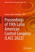 Cover: Proceedings of 19th Latin American Control Congress (LACC 2022) - Springer