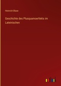 Cover: Geschichte des Plusquamoerfekts im Lateinischen - Outlook Verlag