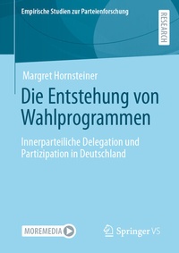 Abbildung von: Die Entstehung von Wahlprogrammen - Springer VS