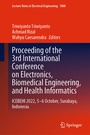 Cover: Proceeding of the 3rd International Conference on Electronics, Biomedical Engineering, and Health Informatics - Springer