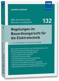 Abbildung von: Regelungen im Bauordnungsrecht für die Elektrotechnik - VDE Verlag