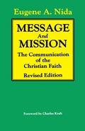 Cover: Message and Mission (Revised Edition) - William Carey Publishing