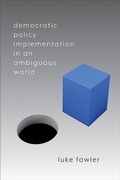 Cover: Democratic Policy Implementation in an Ambiguous World - De Gruyter