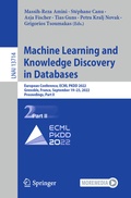 Cover: Machine Learning and Knowledge Discovery in Databases - Springer