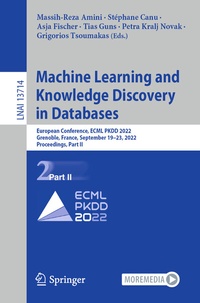 Enlarge image Cover: Machine Learning and Knowledge Discovery in Databases - Springer