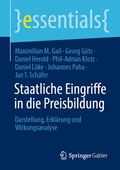 Cover: Staatliche Eingriffe in die Preisbildung - Springer Gabler