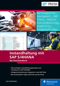 Abbildung von: Instandhaltung mit SAP S/4HANA - SAP PRESS
